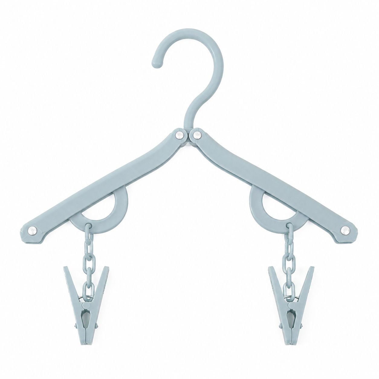 Travel Foldable Hanger Multi-use Clip Drying Rack Socks & Underwear Storage Hanger