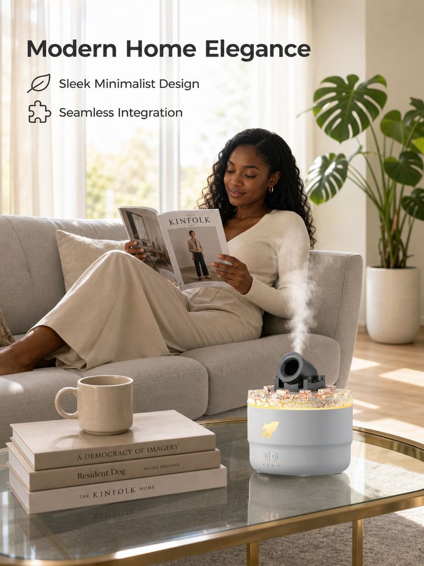 Automatic Scent Sprayer & Home Humidifier Essential Oil Diffuser