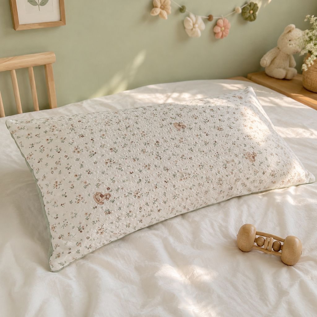 Category A Mother & Baby Extra Soft Double-Layer Gauze Washed Cotton Pillowcase (Pair Pack)