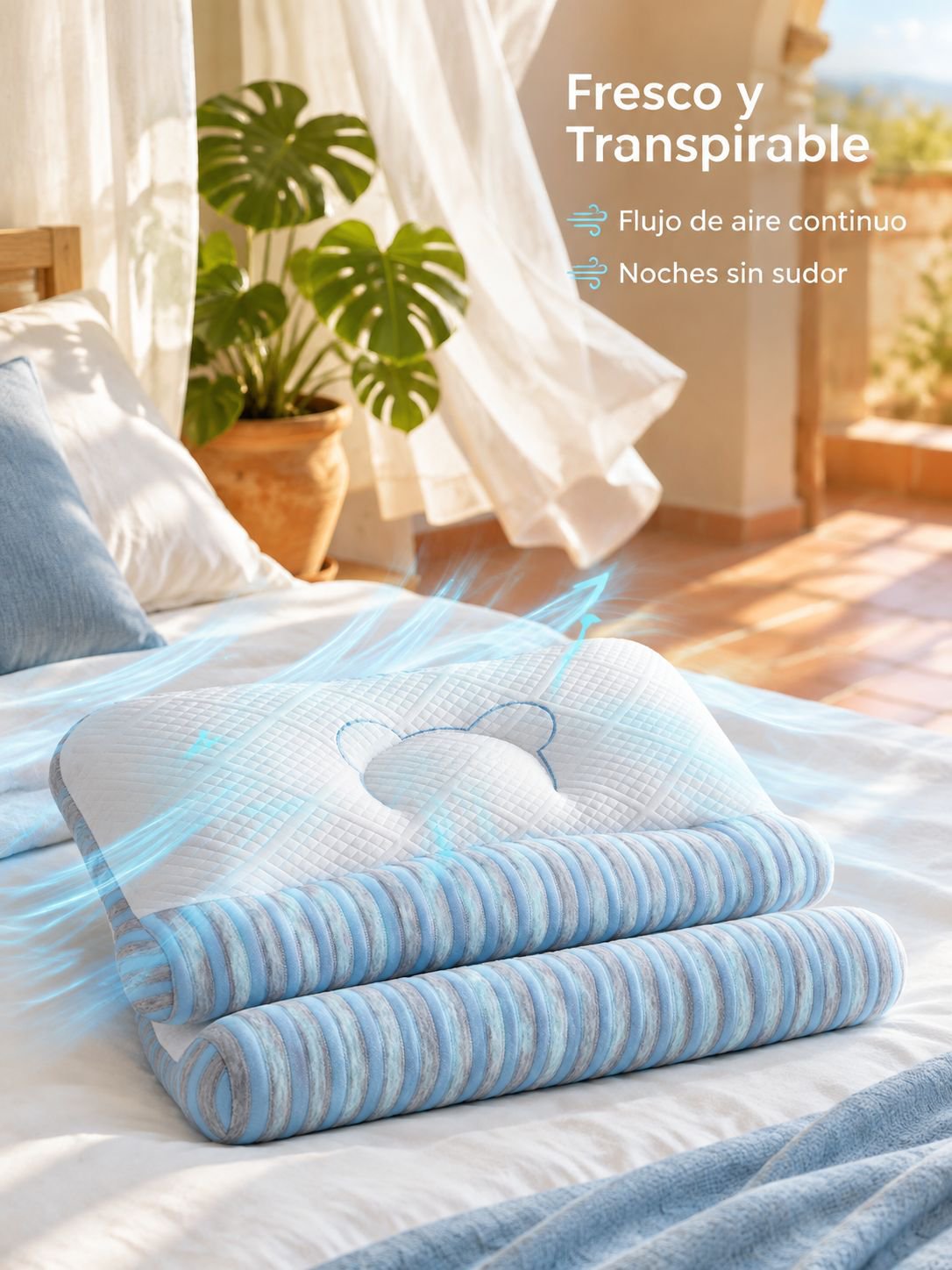 Almohada de soporte para el cuello