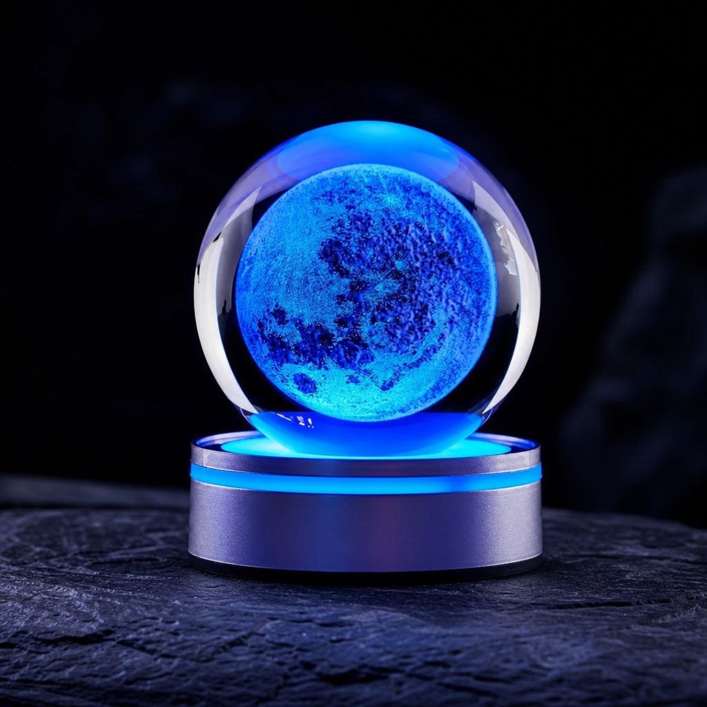 Creative Starry Sky Crystal Ball Projector Office Gift
