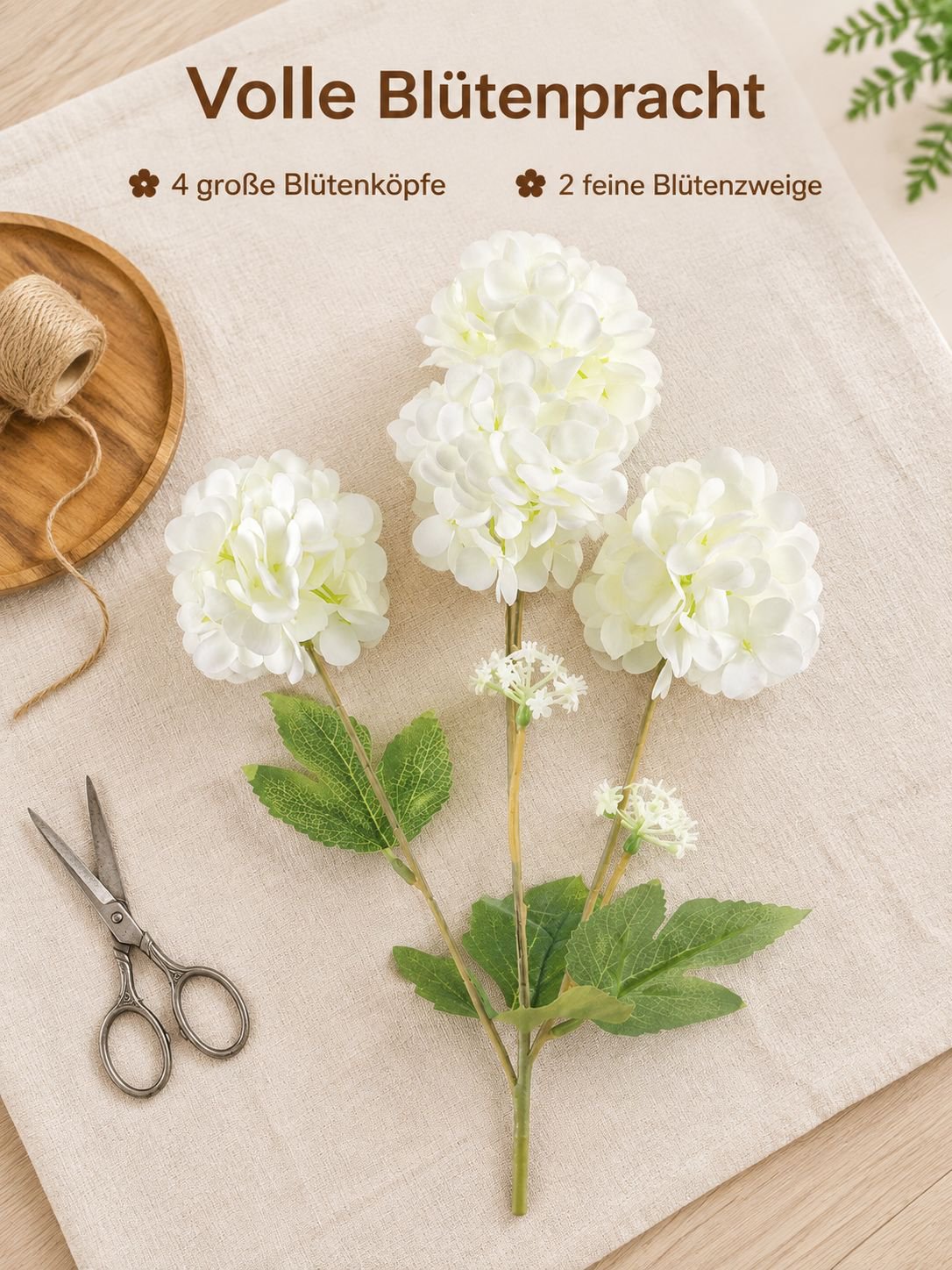 Künstliche Hortensie