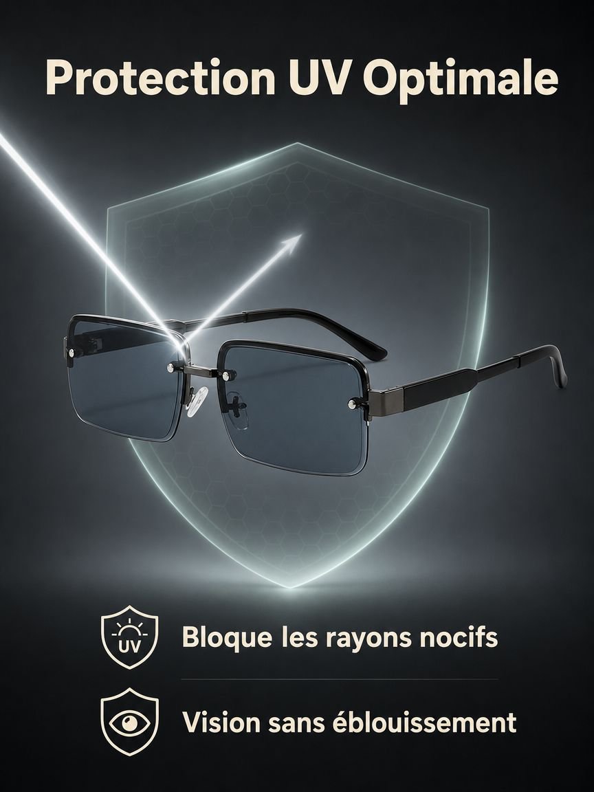 Vue rapprochée des verres dégradés des lunettes de soleil