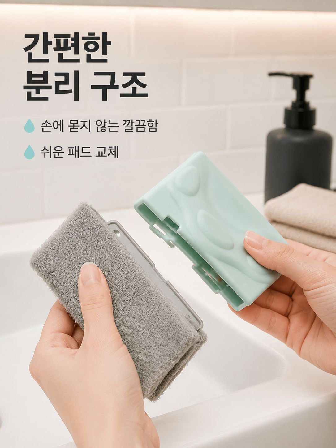 다기능 틈새 브러쉬