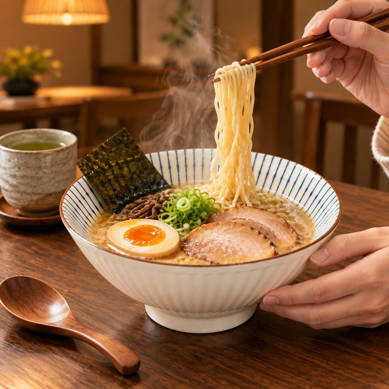 8 Inch Household Ceramic Rice Bowl