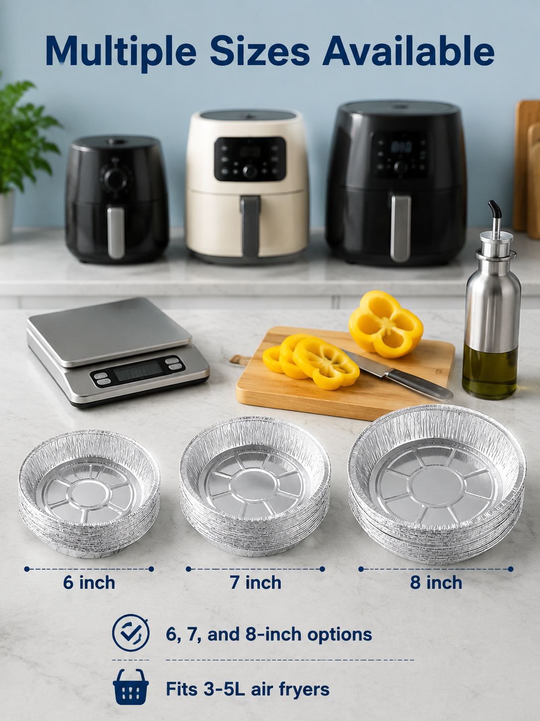 Air fryer special tinfoil tray