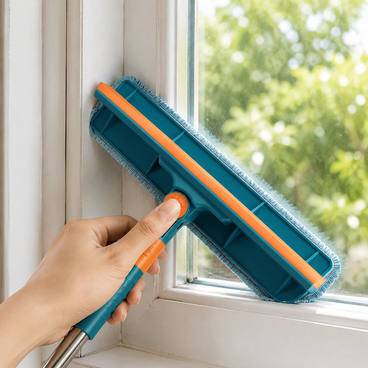 Kit de nettoyage de vitres professionnel pour grandes hauteurs