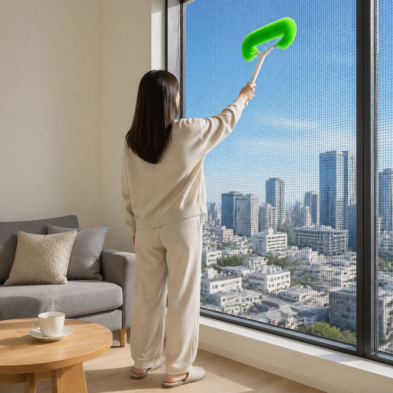 手軽に網戸の汚れを落とす掃除グッズ