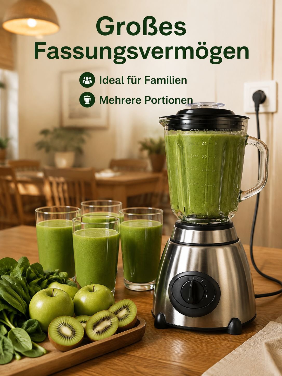 Home Hochgeschwindigkeitsmixer Entsafter