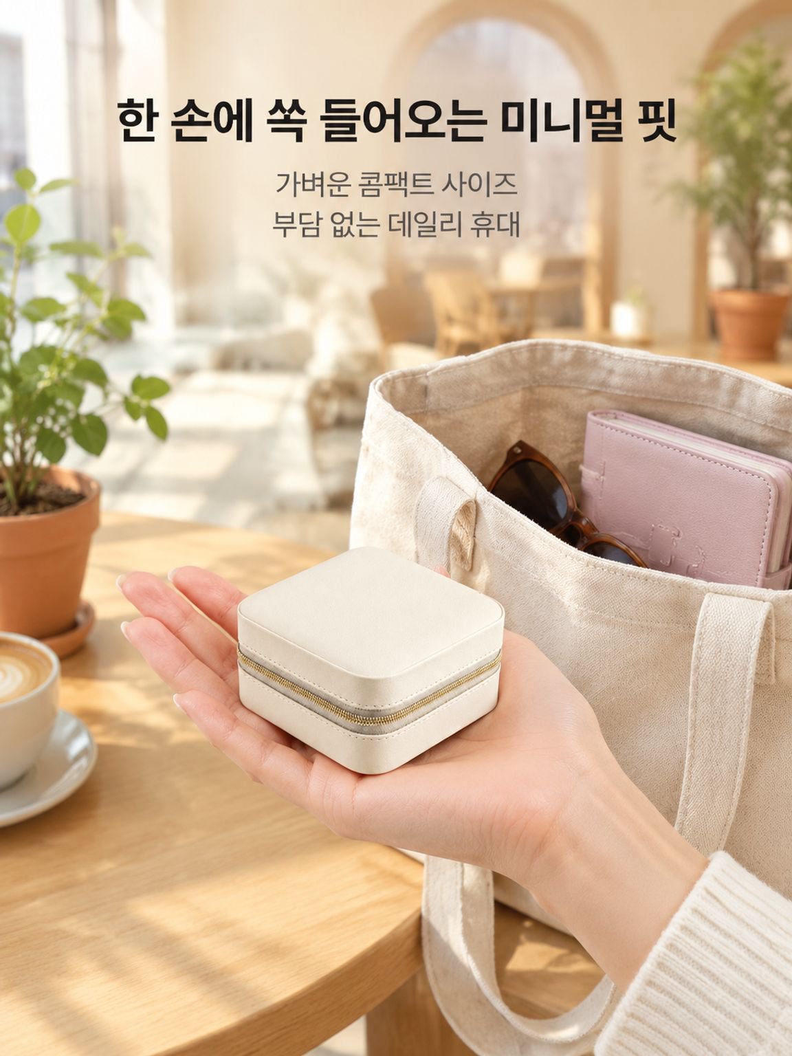 휴대용 여행용 주얼리 함