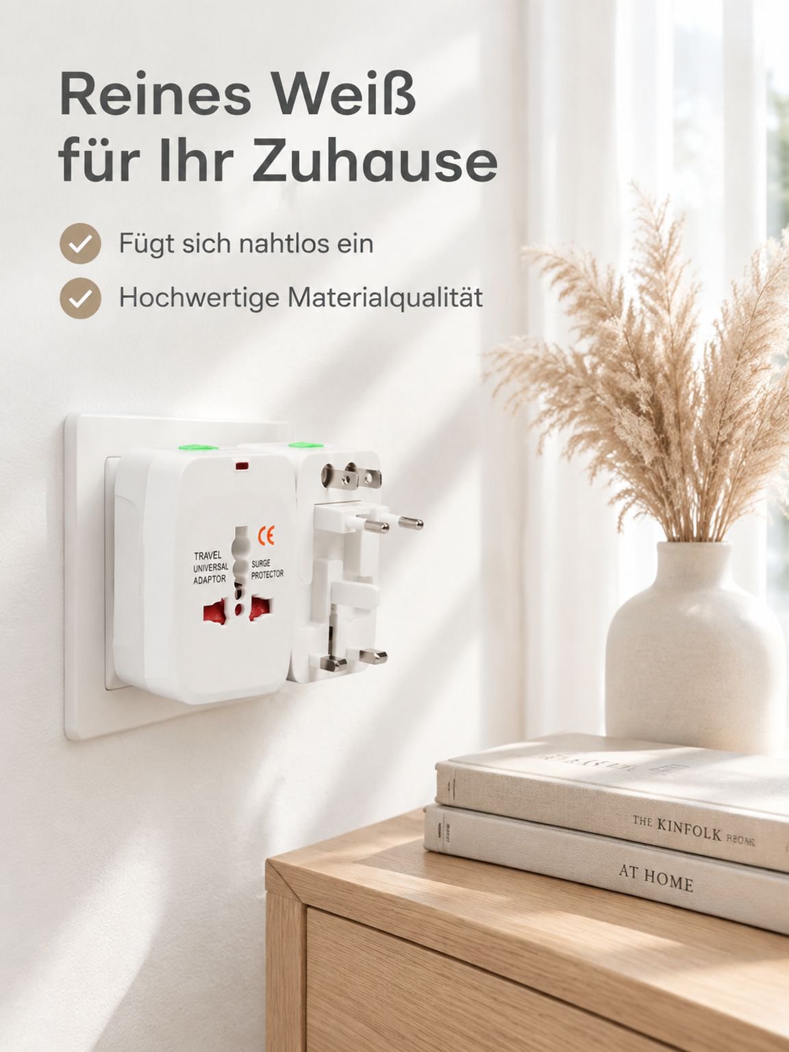 Sicherer Adapter mit Überlastungsschutz