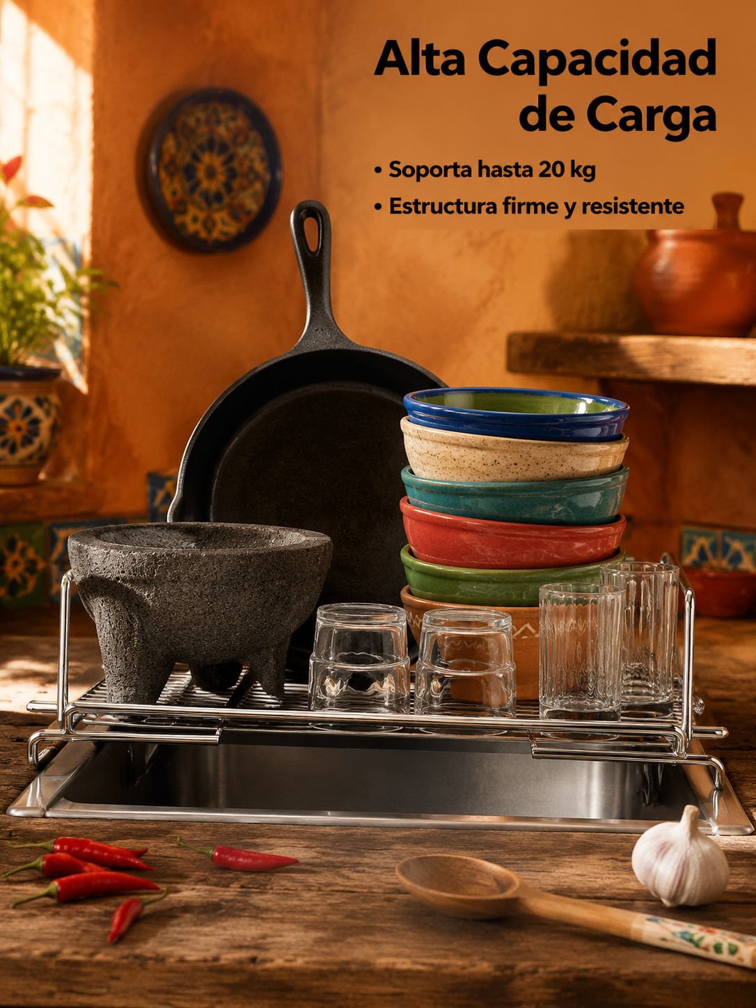 Cesta de drenaje telescópica de acero inoxidable para fregadero de cocina