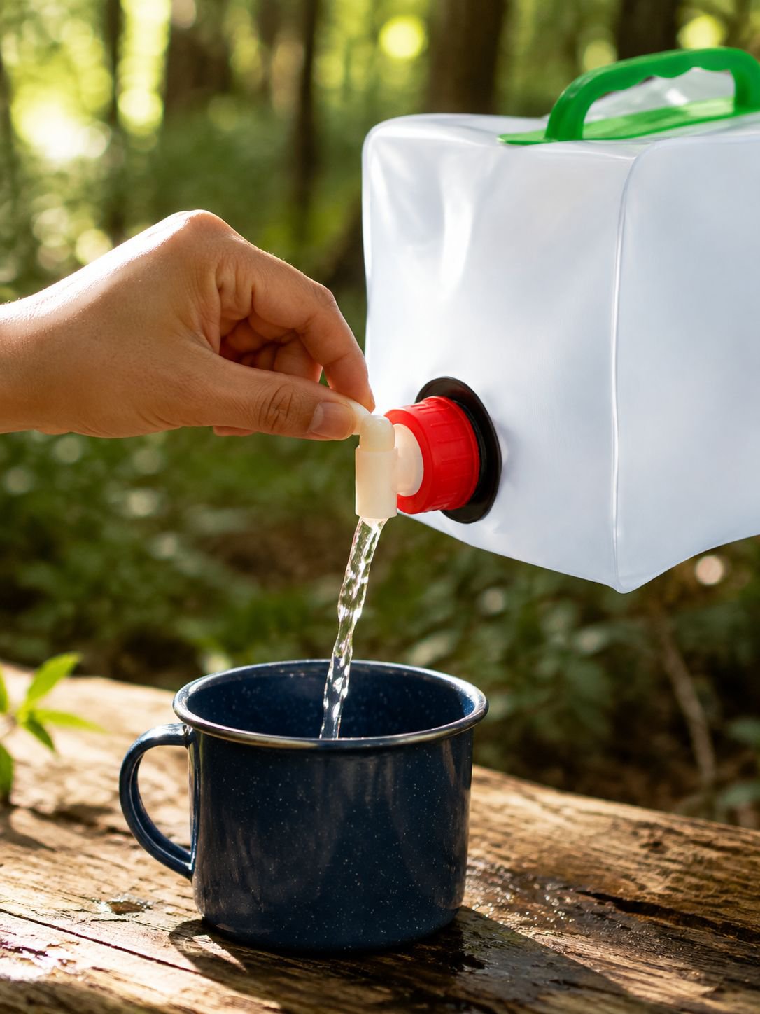 Opvouwbare waterzak, 10 L