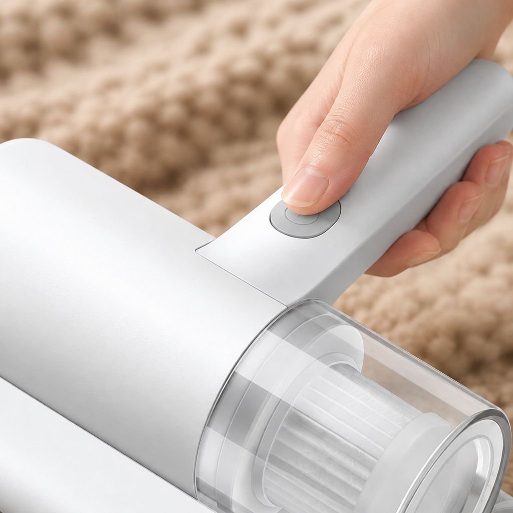 Portable Handheld Mite Vacuum for Home