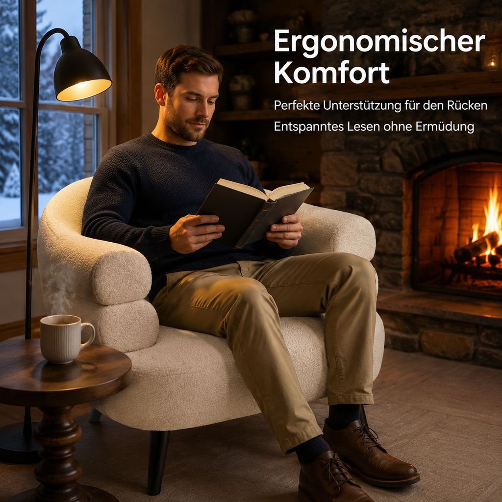 Bequemer, geschlossener Sessel