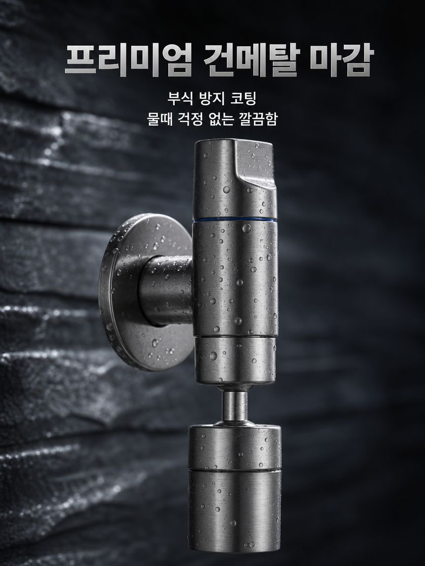 걸레 세척대 수도꼭지
