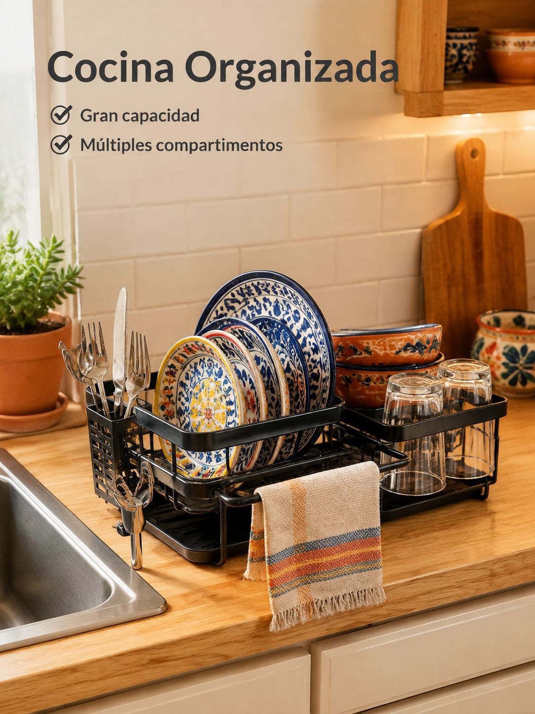 Rejilla de desagüe del fregadero de la cocina