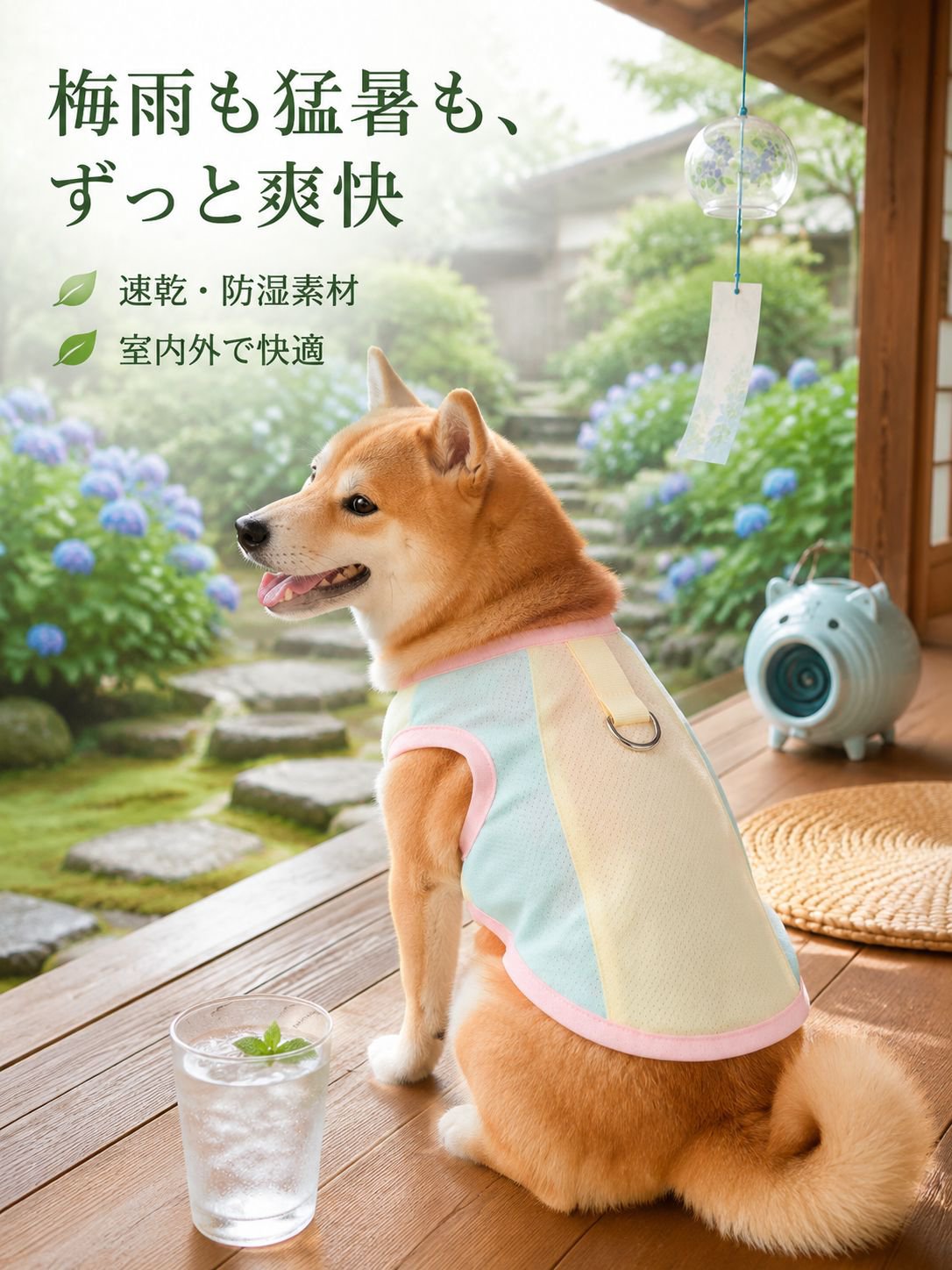 犬用薄手ベスト