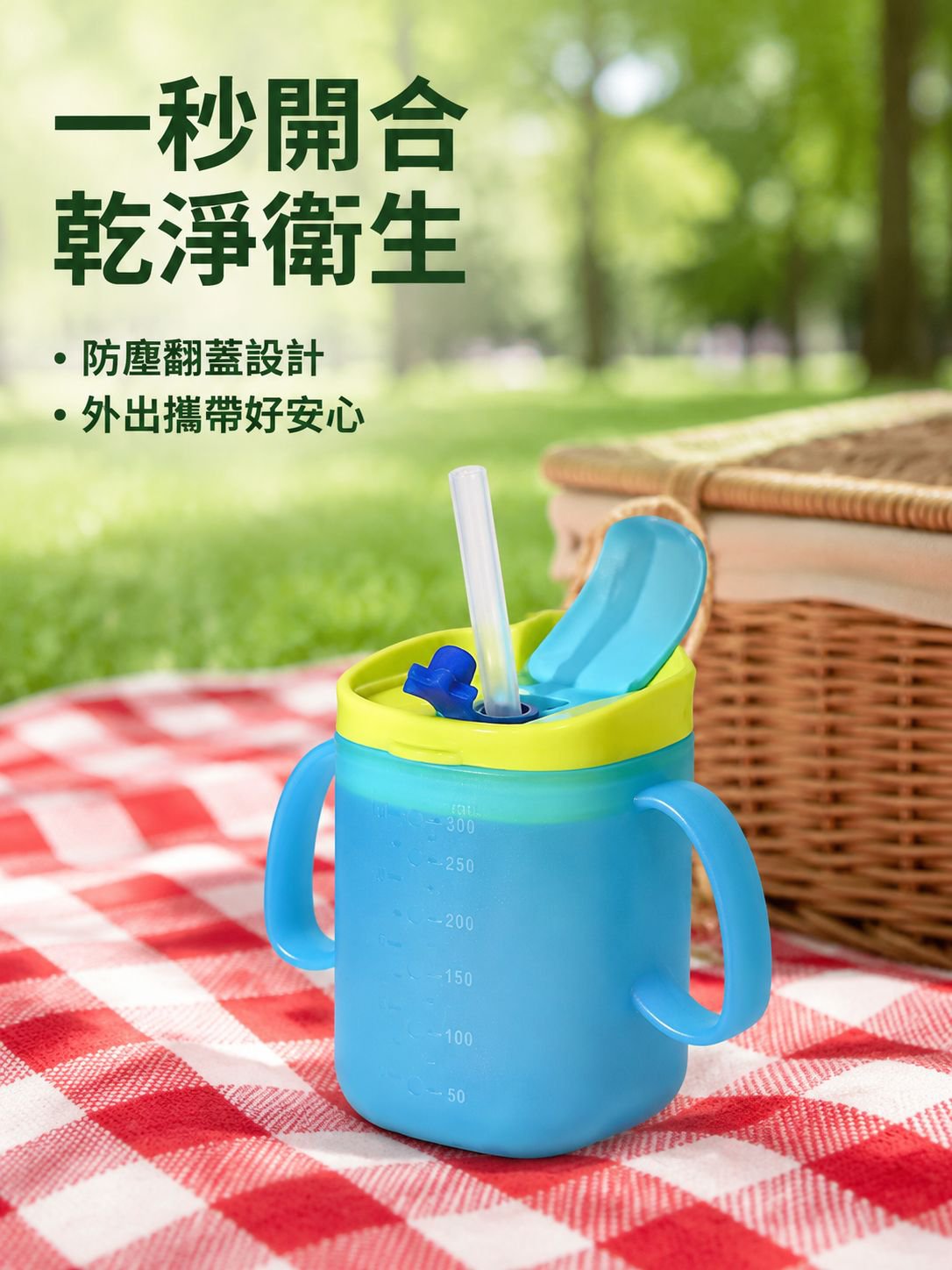 嬰兒帶刻度奶杯