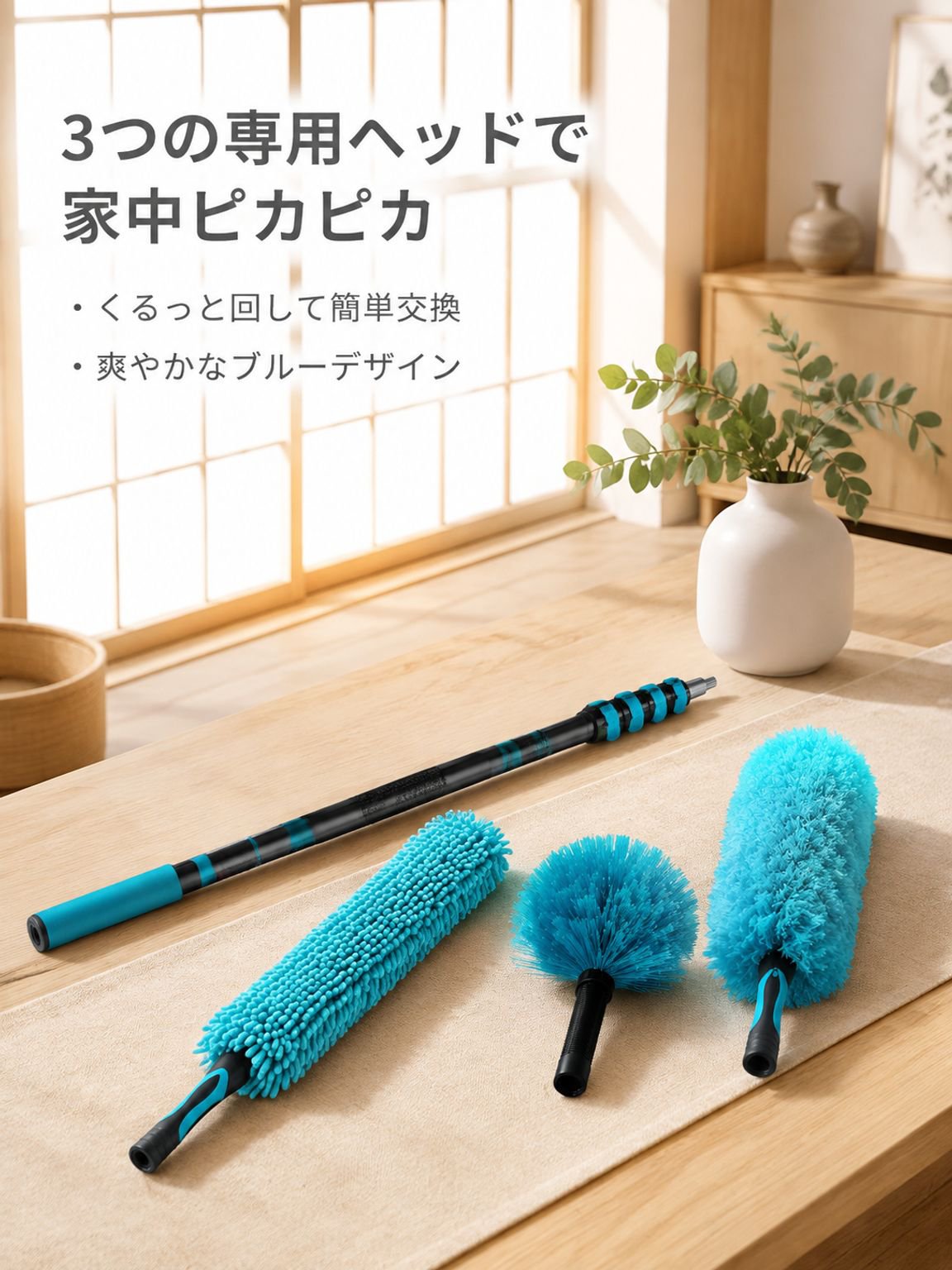 伸縮式クリーニングツール