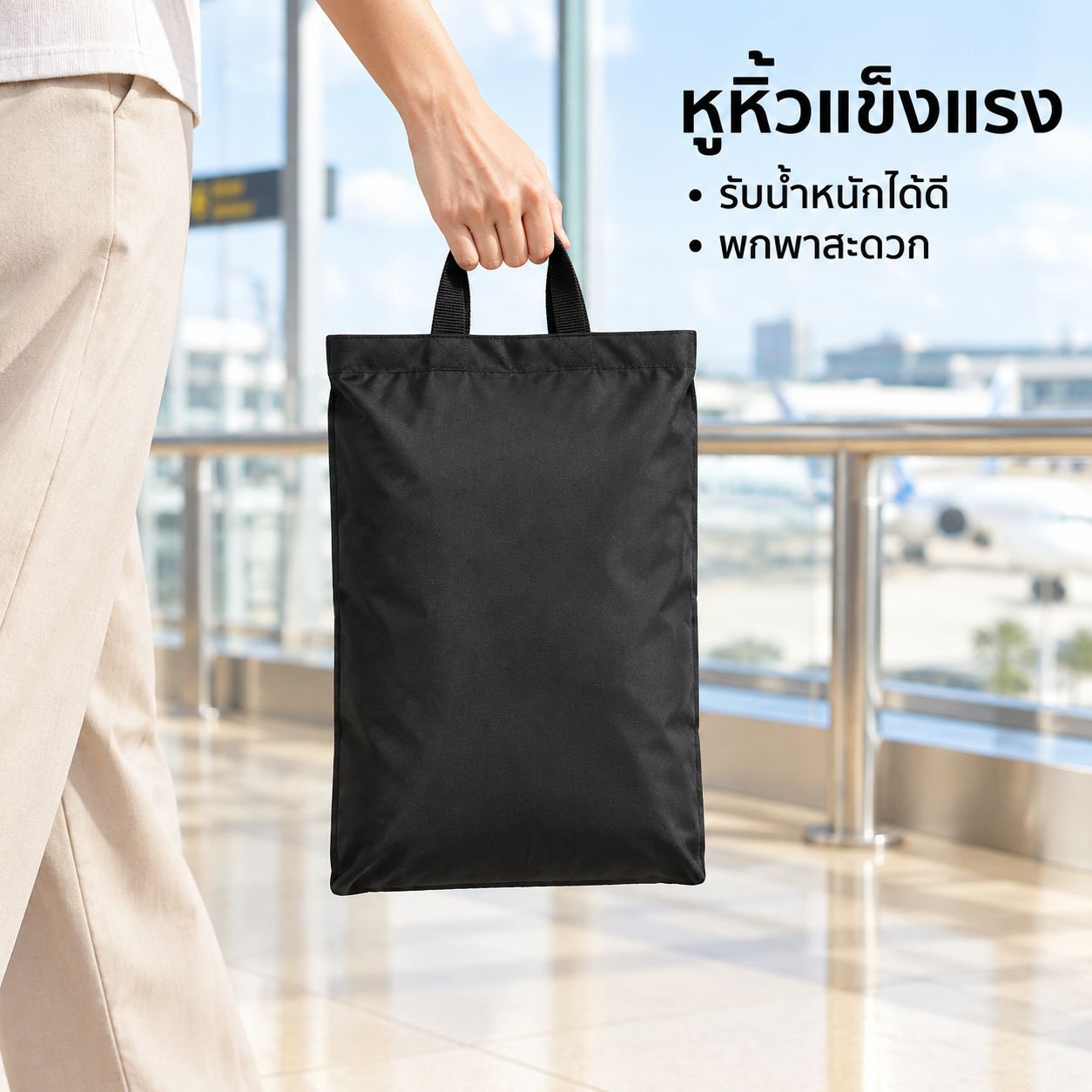 กระเป๋าพกพาสำหรับใส่เสื้อผ้าใช้แล้วระหว่างเดินทาง