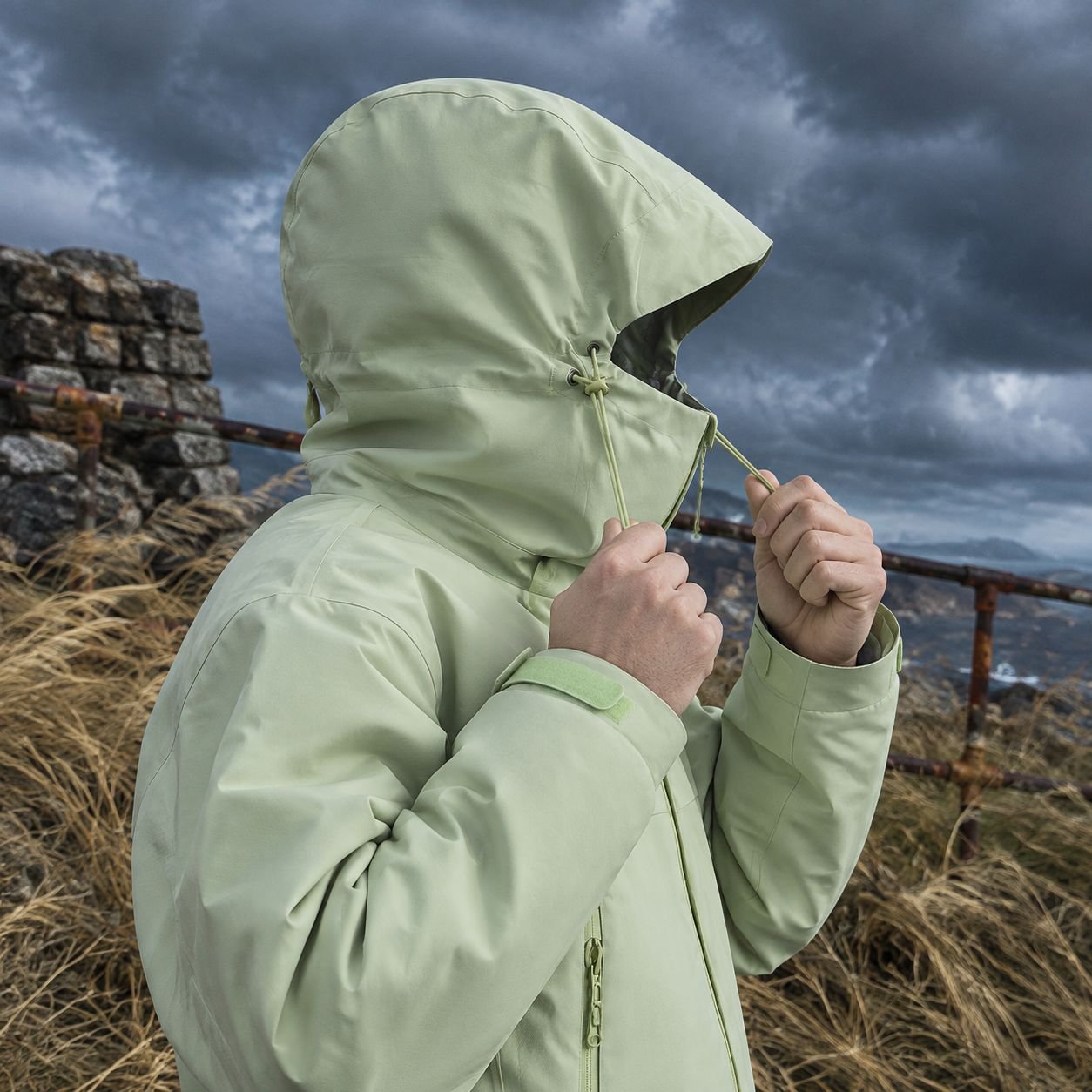 Unisex Casual Windproof Waterproof Jacket for Autumn Winter Outdoor Activities