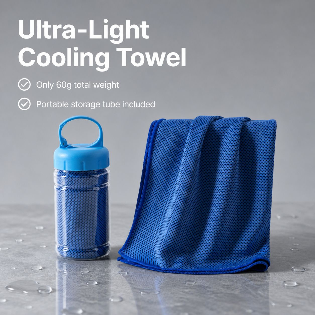 Outdoor Sports Cooling Towel Sweat-Absorbing Quick-Dry Printed Fitness Towel