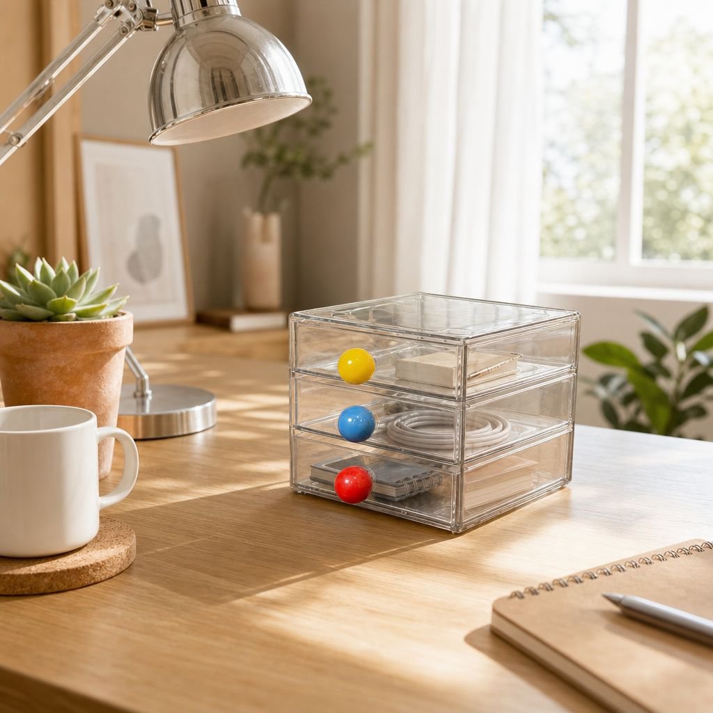 Desktop Multi-layer File Organizer Cabinet