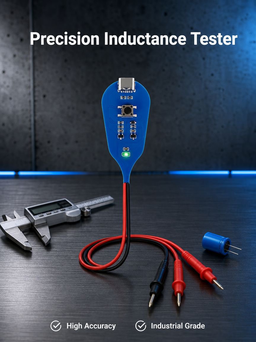 High-precision inductance tester