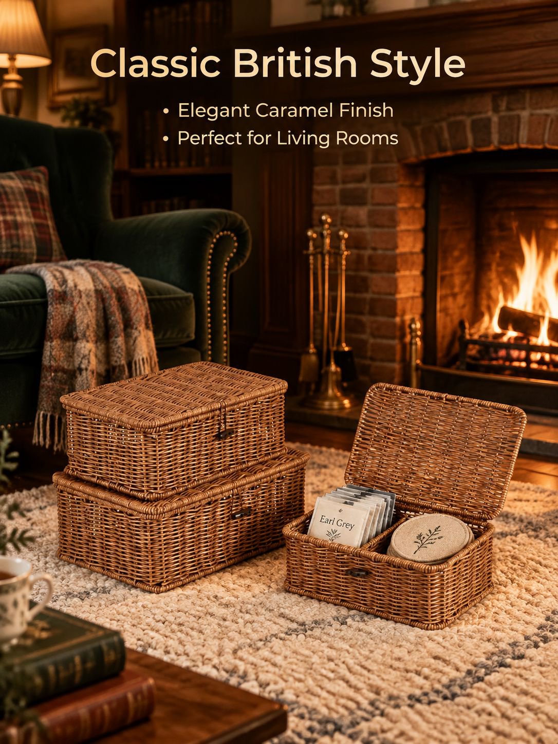 Multi-Purpose Storage Box and Organizer Basket