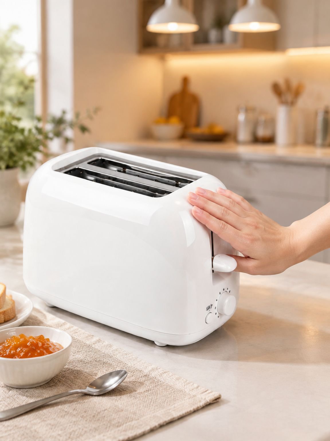 Toaster, 2-Scheiben-Toaster für Zuhause