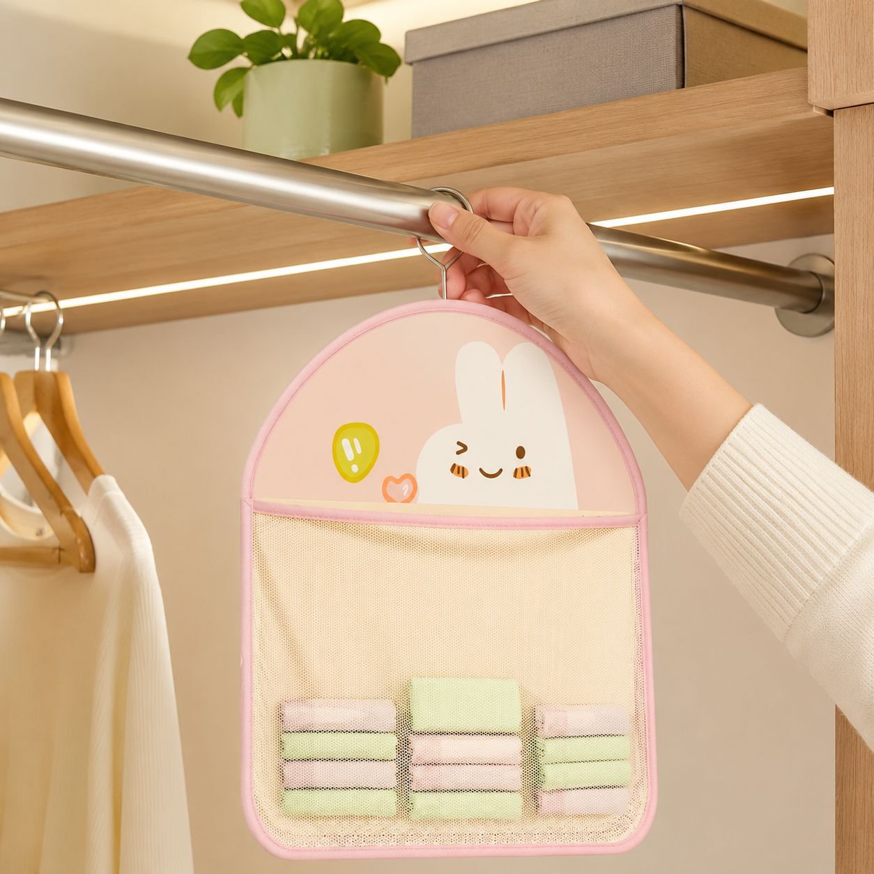 Multi-layer Hanging Underwear and Socks Organizer