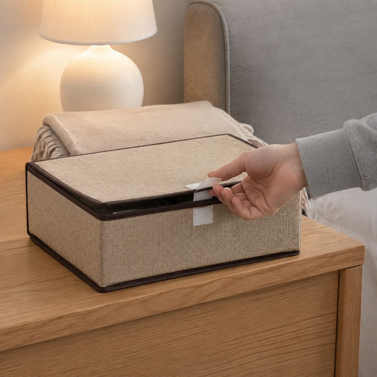 Premium Home Storage Bin for Clothes and Miscellaneous Items