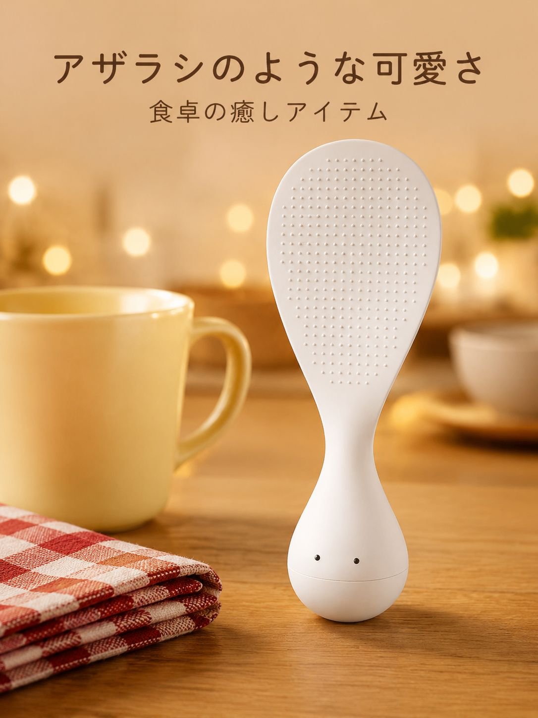 丸々としたご飯スプーン