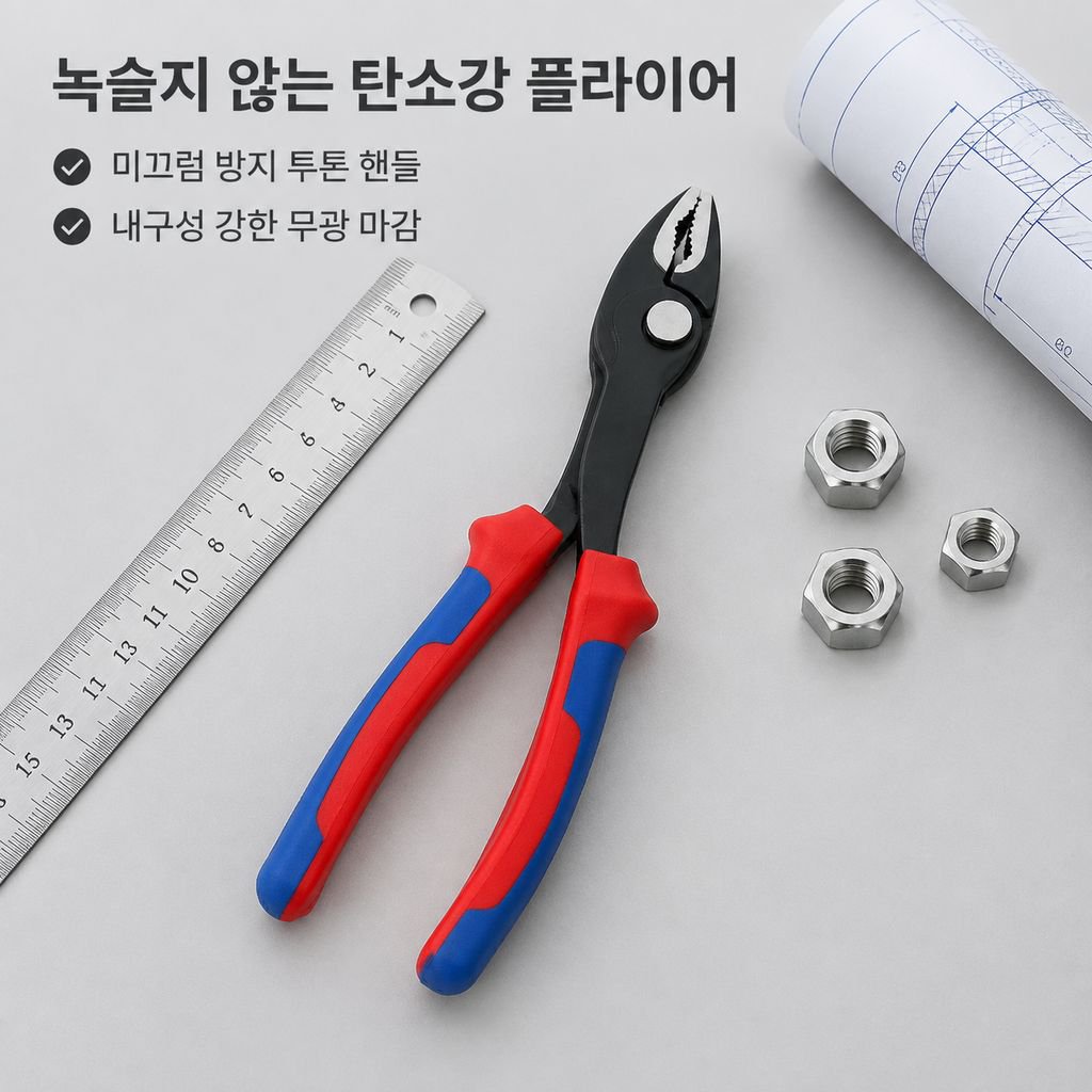다용도 마모 나사 제거 플라이어 조절식 볼트 추출기 펜치
