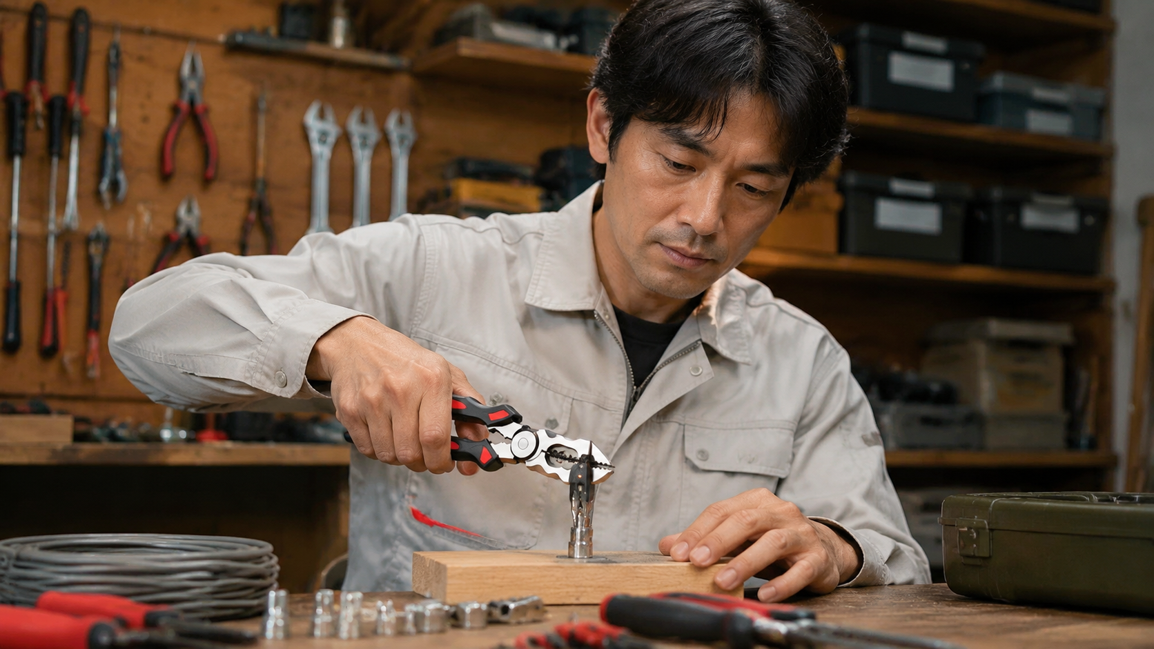 多機能 電工ペンチ