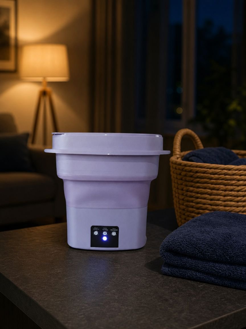 Korean portable mini washer with spin function