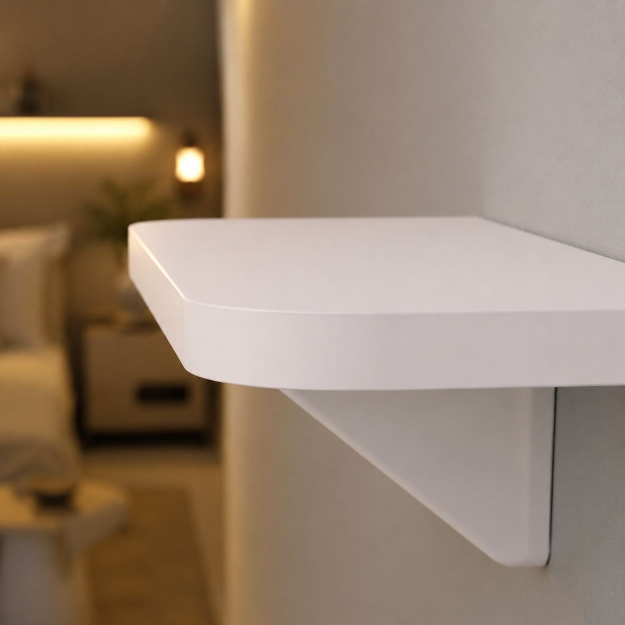 Easy to install WiFi router shelf