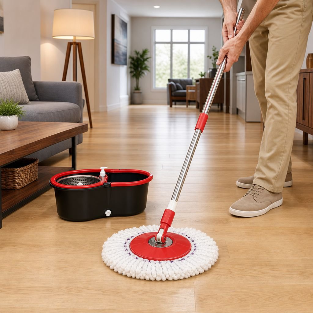 Magic Spin Mop and Bucket Set Household Floor Cleaning Kit
