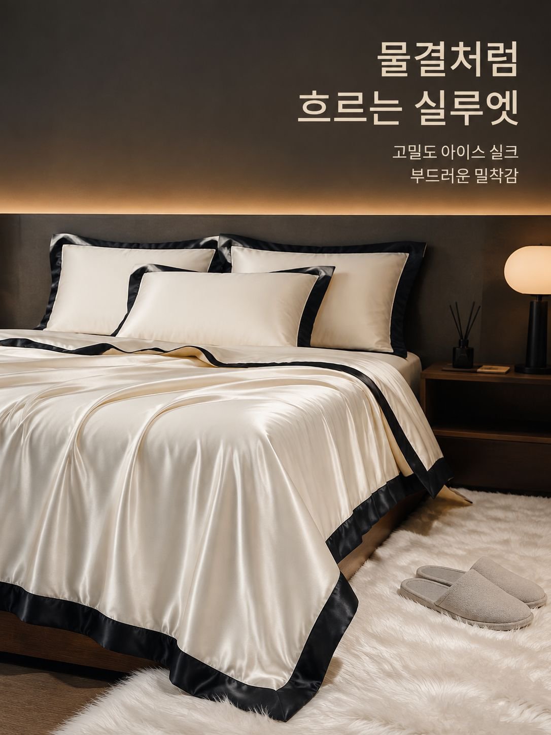시원하고 편안한 여름용 다운 이불 3종 세트