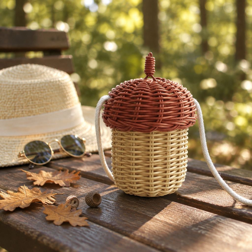 Mini Pinecone Crossbody Bag