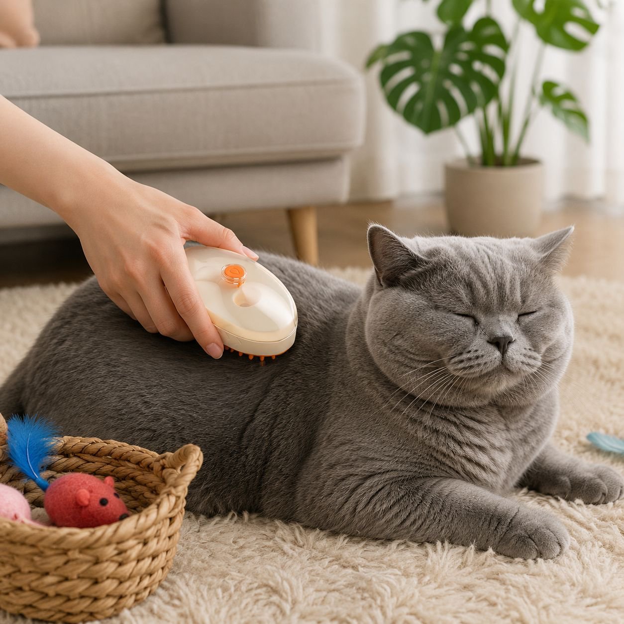 Cat Massage Grooming Comb