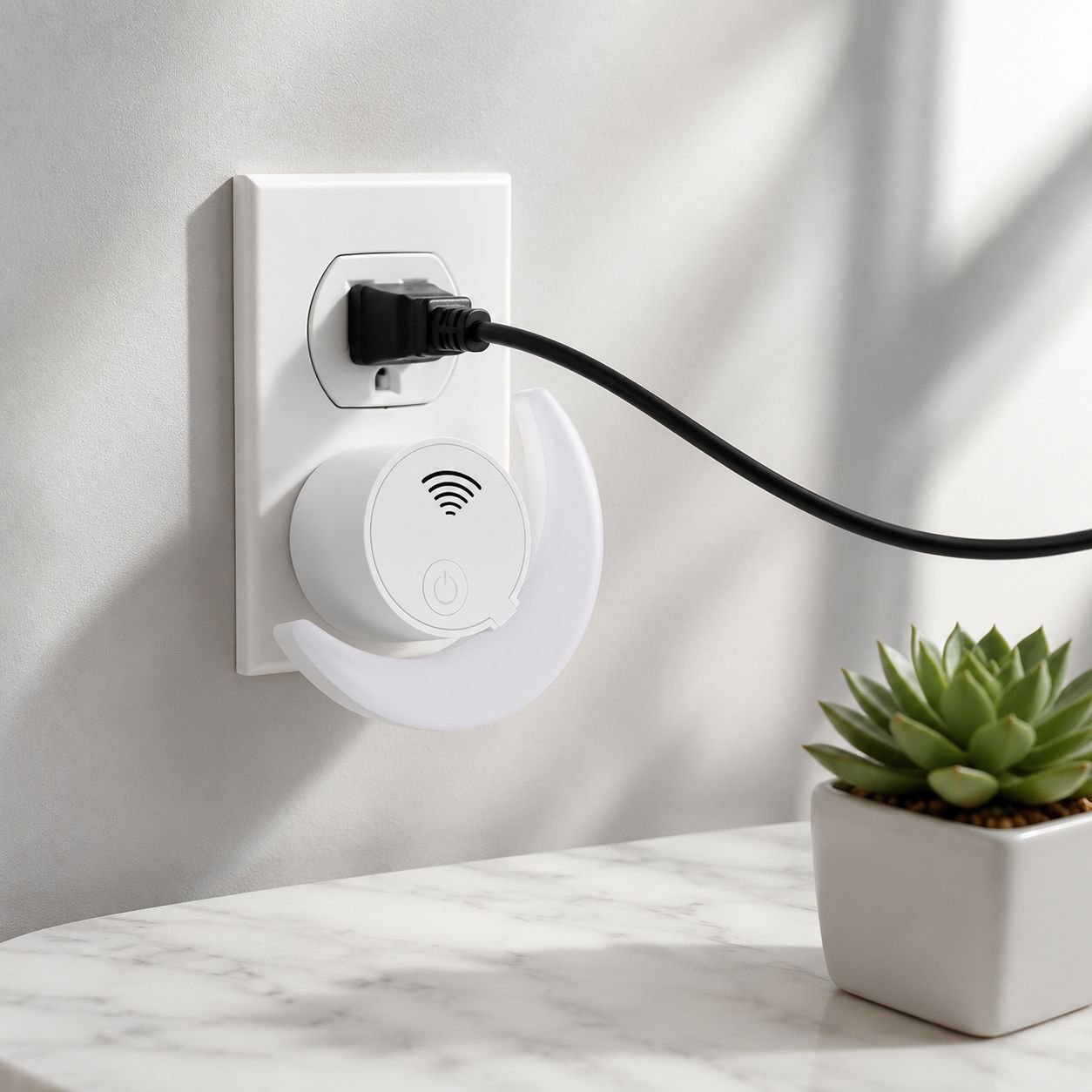 Ultrasonic mosquito repellent night light