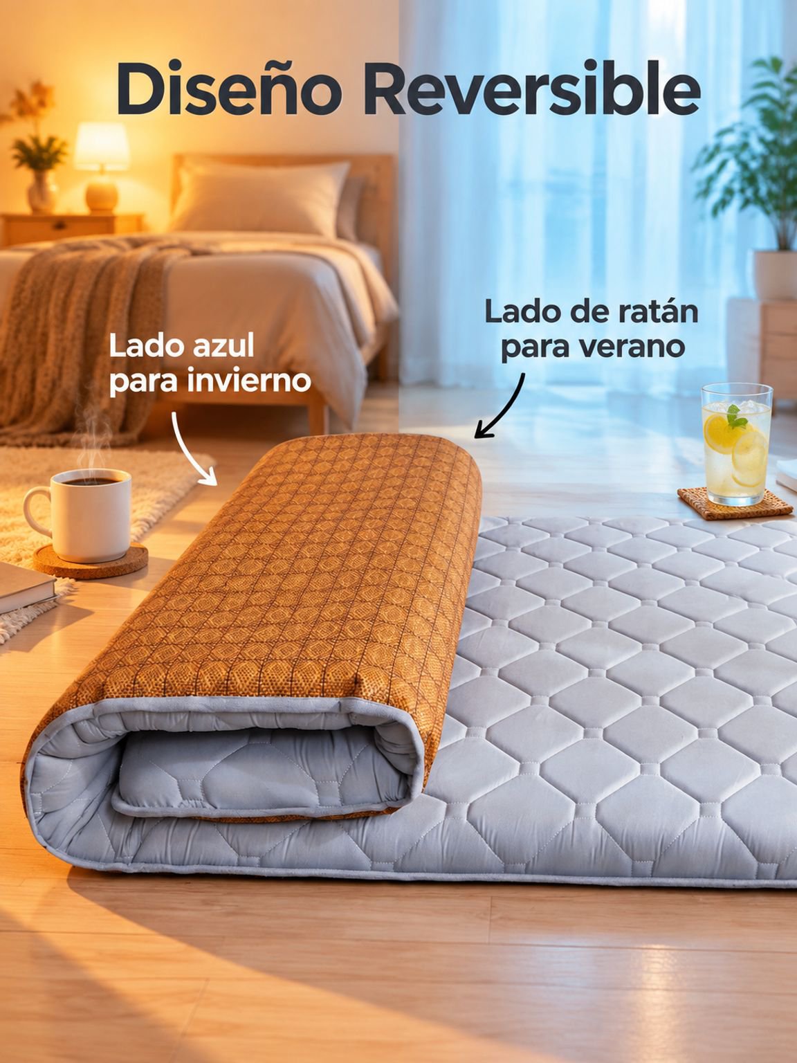 Colchón suave tipo tatami para estudiantes