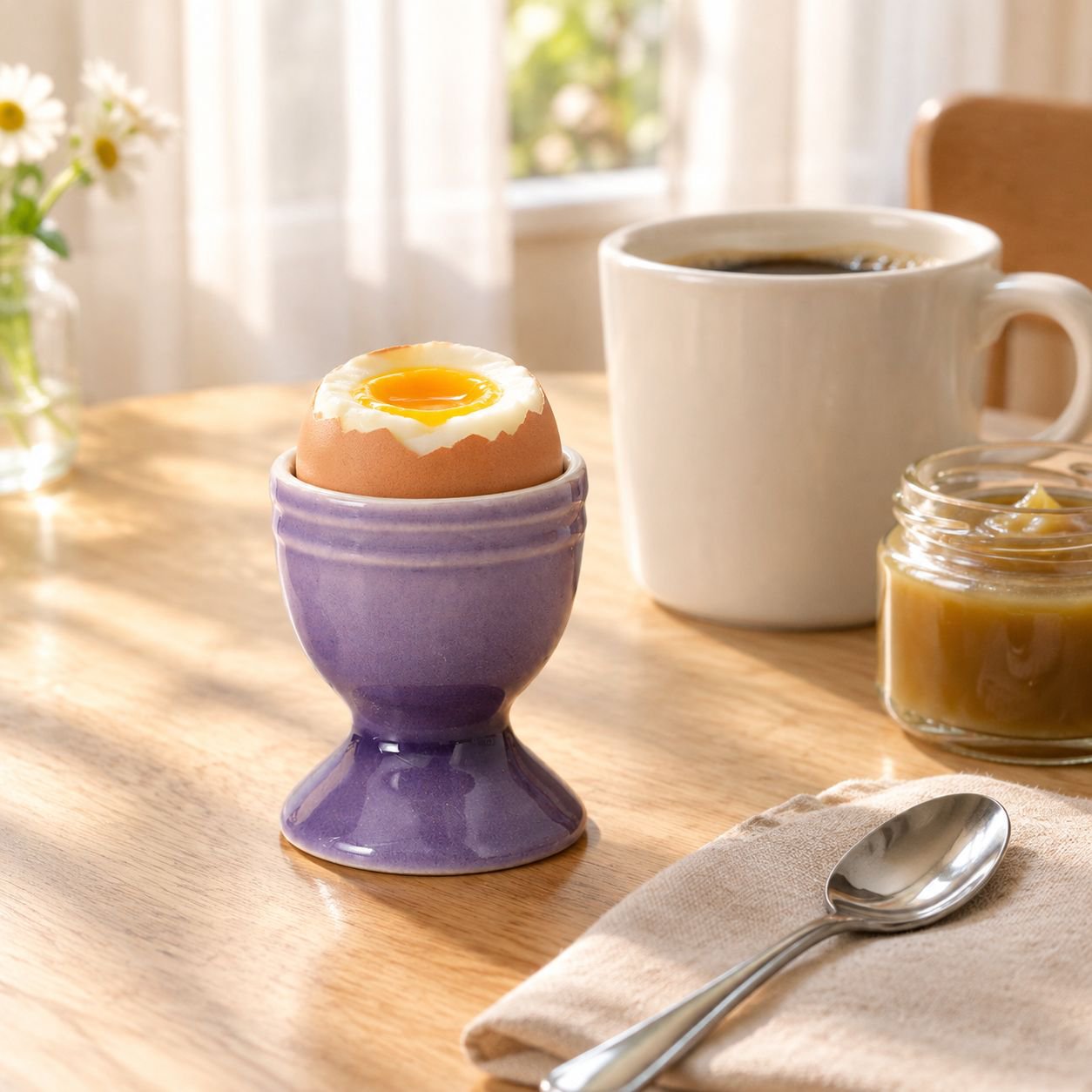 Round Shaped Egg Holder with Stand