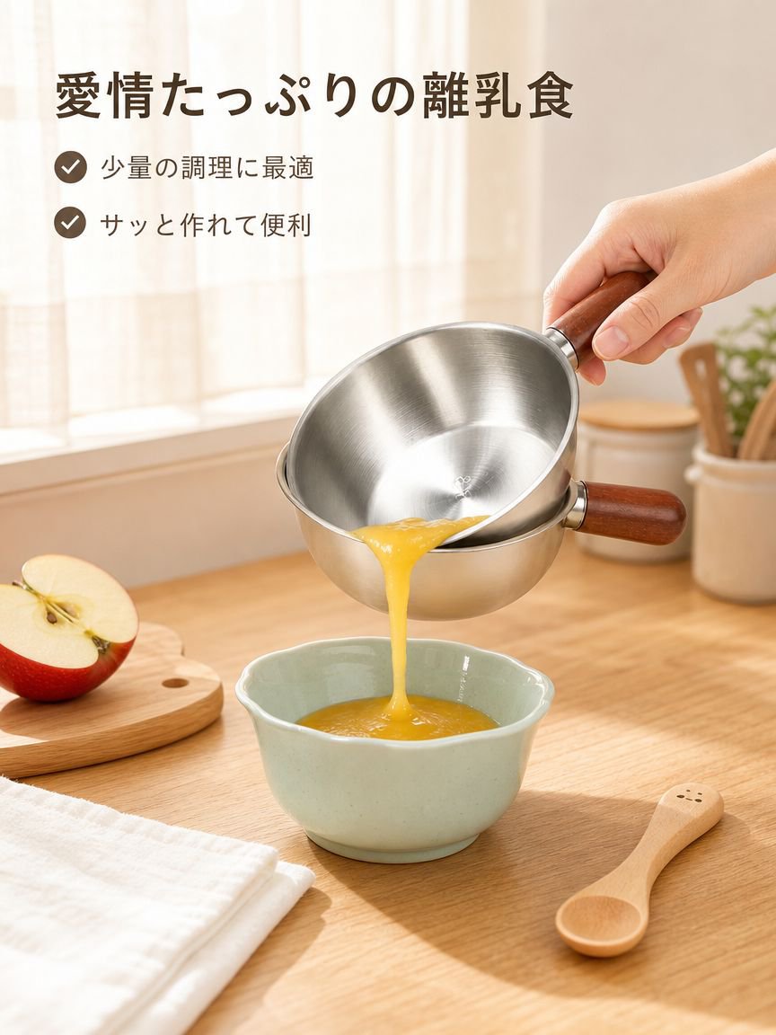 ステンレスカップカップ補食鍋