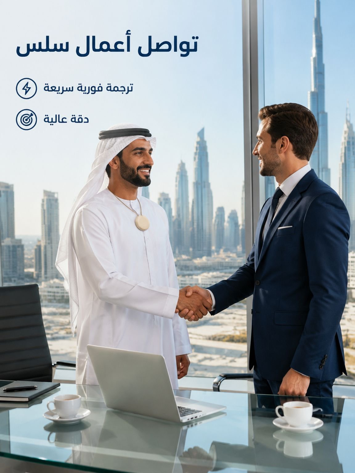 جهاز ذكي لتعلم اللغات والترجمة الفورية، مدعوم بالذكاء الاصطناعي (معلمك الأجنبي الخاص)