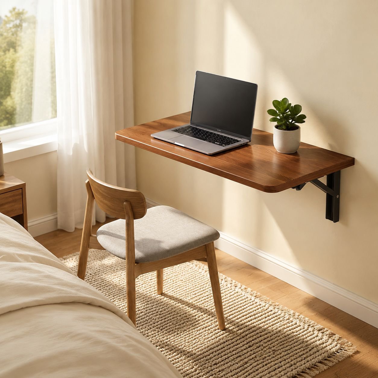 Foldable Wall-Mounted Desk