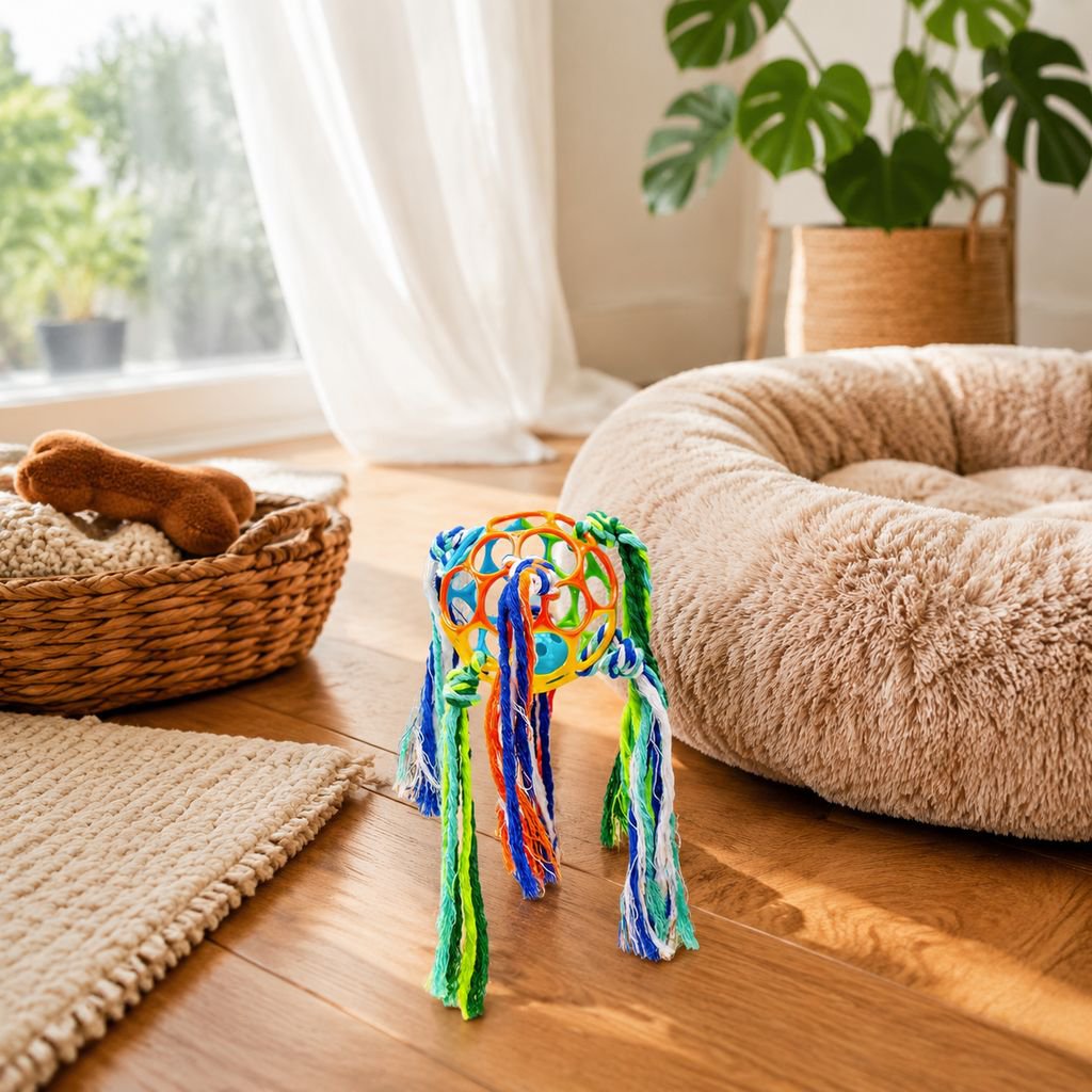 Pet bell gnawing toy ball