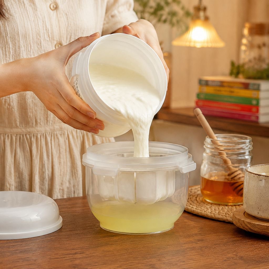 Filtro de yogur en frío – Colador para yogur griego